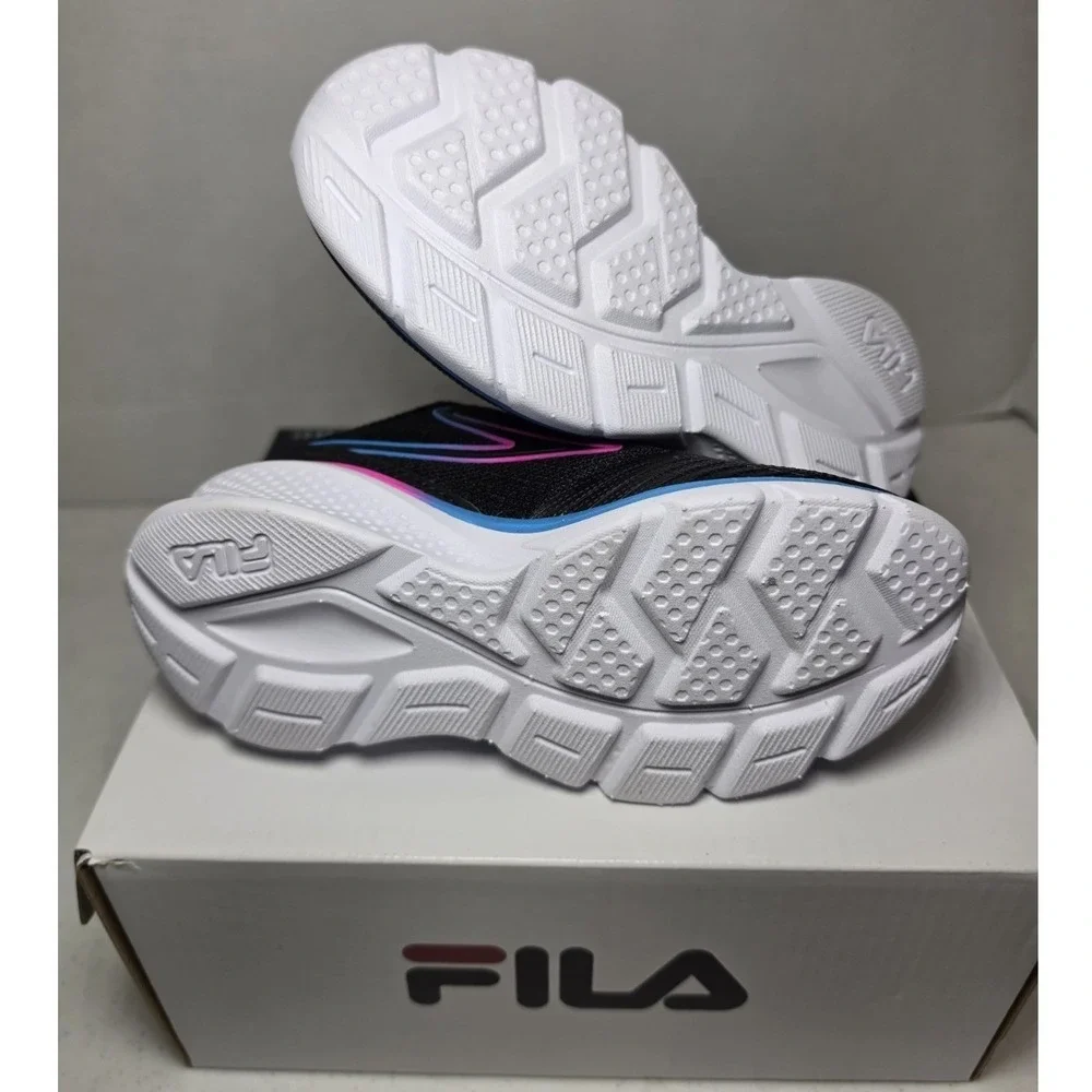 FILA Primo-Forza Strap, Kids, Black, Size 11, New
